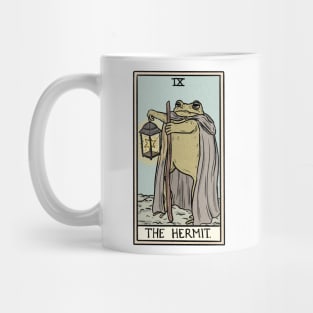 The Hermit Toad Tarot Mug